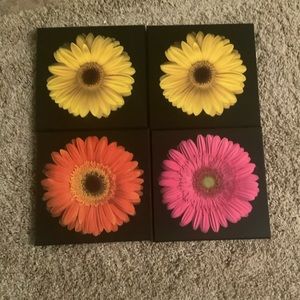 4 flower frames